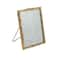 Hello Honey® Gold Colored Metal Bamboo Style Photo Frame